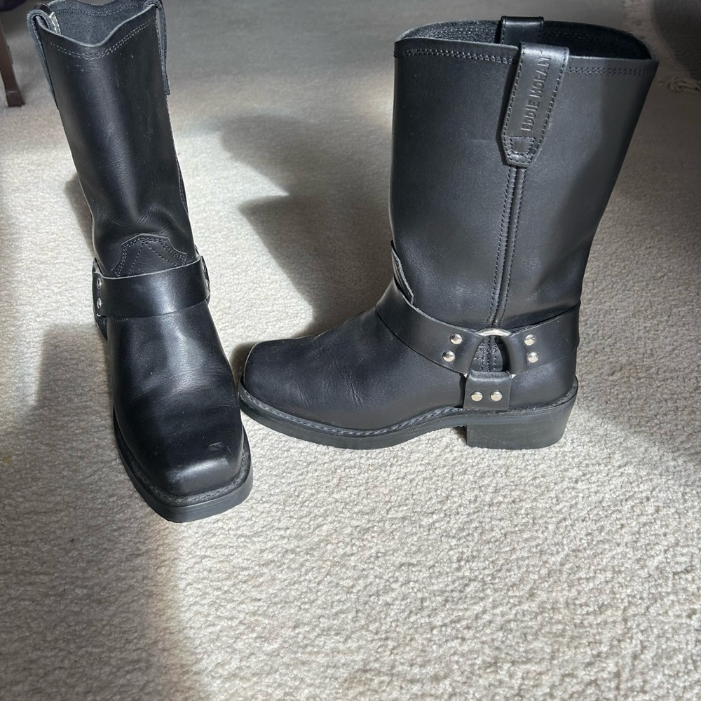 Eddie Moran Biker Boots - Picture 3 of 5